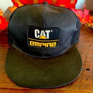 Vintage cat empire caterpillar SnapBack NWT